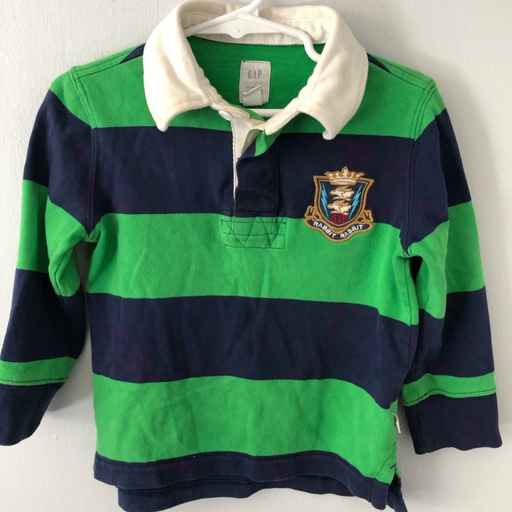 Baby Gap boys rugby polo